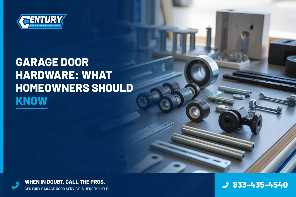 Garage Door Hardware: What Homeowners Should Know - Century Garage Door Service