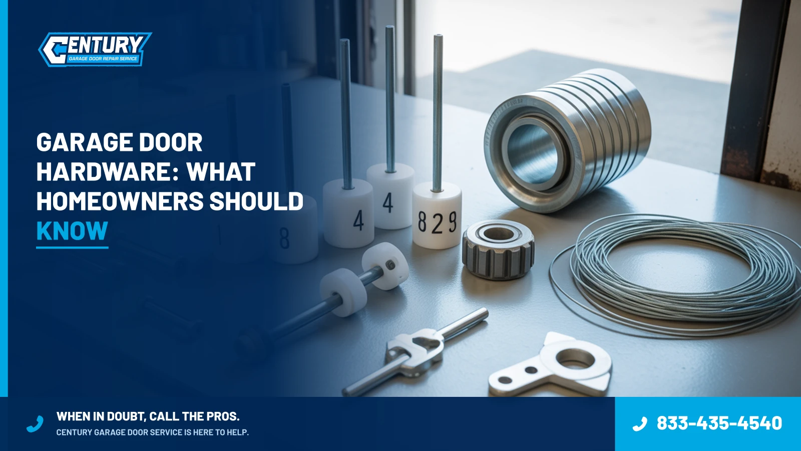 Garage Door Hardware: What Homeowners Should Know - Century Garage Door Service
