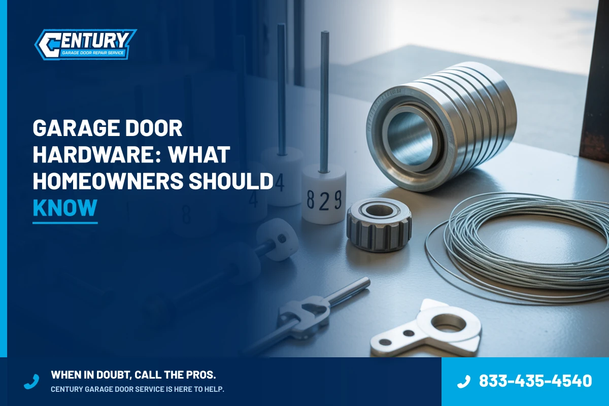 Garage Door Hardware: What Homeowners Should Know - Century Garage Door Service