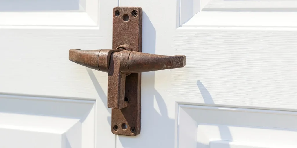 Garage Door Lock Replacement 1