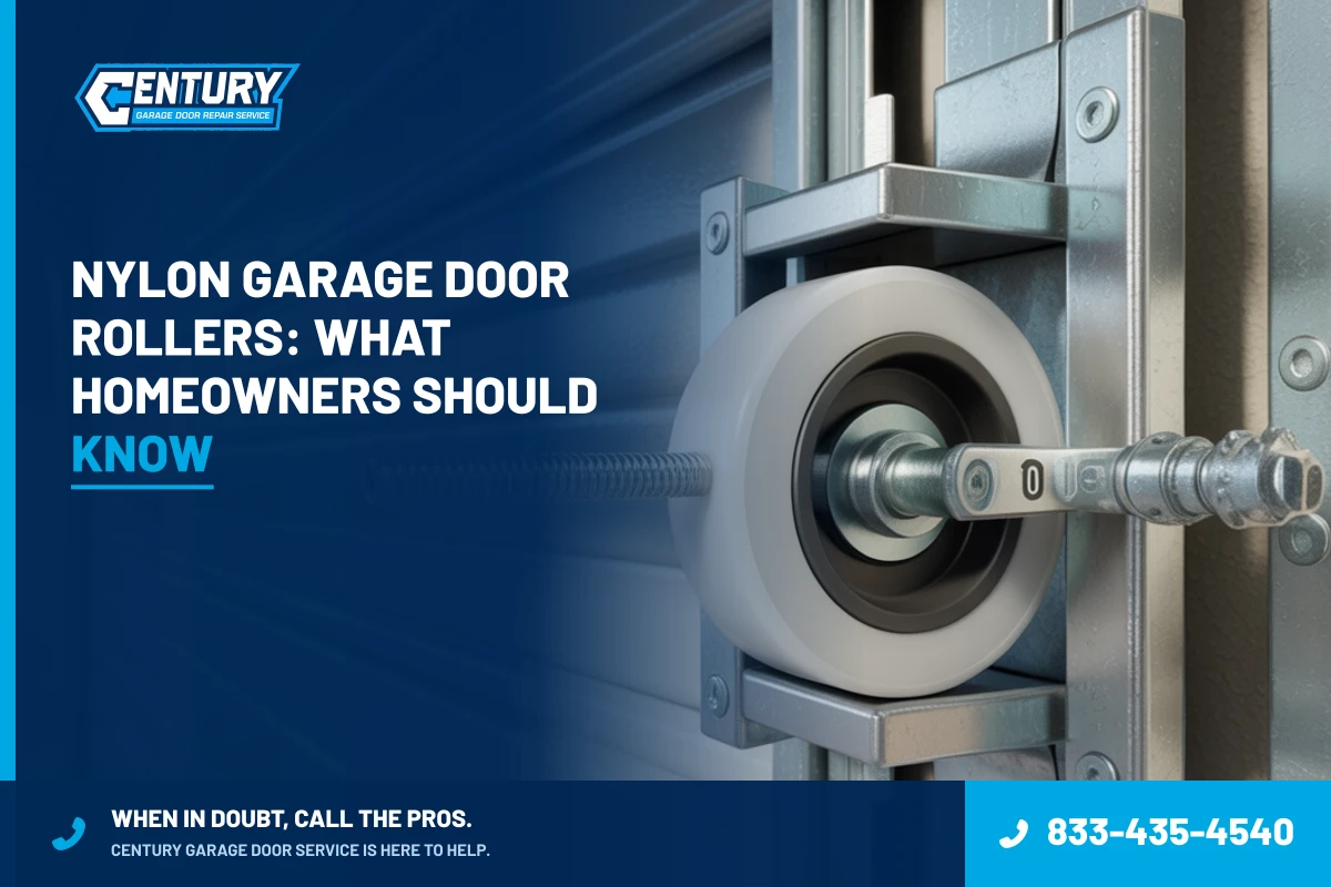 Nylon Garage Door Rollers: What Homeowners Should Know - Century Garage Door Service